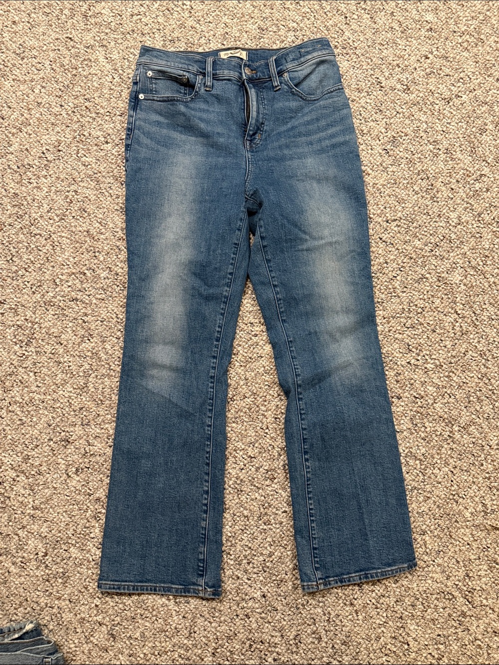 Madewell mid rise kickout sz 29 tall